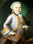 Mozart, em 1763